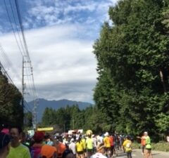 秋晴れの中、「鈴鹿山麓かもしかハーフマラソン」が開催されました。当社社員も出場いたしました。
